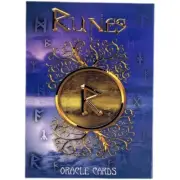 44-Piece Runes Oracle Card Set for Tarot and Divination Games