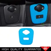 Fit For Mini Cooper F55 F56 F57 Blue Suede Console Cigarette Lighter Panel Trim (for: Mini)