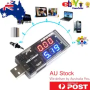 LED USB Current Voltage Detector Charger Battery Voltmeter Multimeter Australia