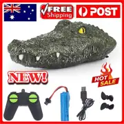 RC Boat 2.4G Racing Alligator Head Crocodile Simulation Prank Toy KP