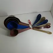 Justen Measuring Cups And Spoon Set With Hanging Loop And Tab 11 Piece Set