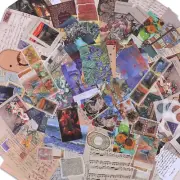 Scrapbook Supplies Pack (200 Pieces) for Art Journaling Bullet Junk Journal Supp