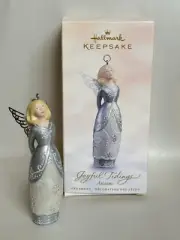 2005 Hallmark Keepsake 4” Silver Angel Ornament “Arianne” New in Box