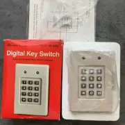 Safe House Digital Key Switch 49-535a Arm & Disarm Most Alarms RadioShack Tandy