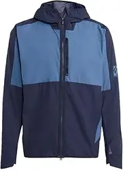 [adidas] Five Ten Wind Jacket, Wonder Steel / Legend Ink, Large