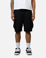 [The Anti Order] The Anti Order Anti Military Cargo Shorts Black - Size M M Black