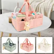 Baby Diaper Caddy Practical Diaper Organizer with Removable Dividers xigOA