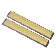 2Pc 150x20mm 1000Grit Titanium Coated Diamond Whetstone Sharpener Grinding Plate