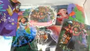 New Encanto Party Pack Supplies Balloons Backdrop Cupcake Toppers Table Cover