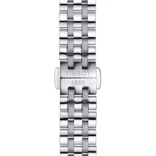 【TISSOT 天梭 官方授權】CARSON 月相羅馬石英腕錶 母親節 禮物(T1222231103300)