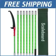 Versatile Manual Tree Pruner: 7.8-26 Ft Extendable Saw with Durable Storage Bags