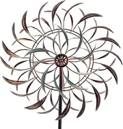 Stargarden Wind Spinners Outdoor Metal Large 360 Degrees Kinetic Wind Sculptures& Spinners Yard Art Outdoor Garden Decor