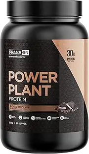 PranaON Power Plant Protein Rich Chocolate Flavour Supplement 1.2 kg