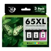65 XL Ink Cartridge for HP DeskJet 3733 3730 3755 2658 Envy 5014 5058 5012 LOT