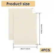 4Pcs Nut Milk Bags with Drawstring Unbleached Cheesecloth Bags 11.42 x··