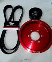 Jaguar F-Pace Performance Supercharger Crank Pulley , Lightweight Made In USA!