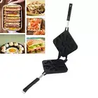Heart Shape Waffle Maker Pan Non Stick Double Sided Baking Pan Breakfast