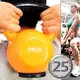 KettleBell包膠25磅壺鈴(實心鑄鐵+橡膠底座)