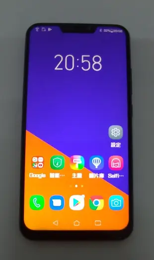 ASUS ZenFone 5Z { Zs620KL } 6.2吋 全螢幕(6G/128G) Android 10 二手 外觀九成新 智慧手機 使用功能正常