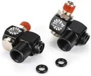 Ultra Air Hose Swivel Kit 2Pk, Maneuver Tools in Tight Spaces, Adapters
