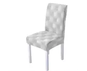 Elastic 3D Print Chair Cover Geometric Spandex Chair Slipcover Strech Kitchen Stools Seat Covers Home Hotel Banquet Decoration- Color4