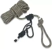 Treestand Safety Rope Lifeline System - 30Ft Life Lines for Use with Tree Stand