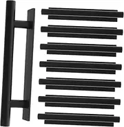 Self-Adhesive Window Handle Kit No-Drill for Metal Kitchen Kitchen Door Peel Stick Shower Barn Door Pull French Door Self-Stick Drawer Dresser Hardware 8 Handles
