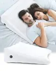 Inflatable Wedge Pillow for Sleeping, Traveling, Reading, Triangle Bed Wedge ...