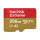 SANDISK SANDISK Extreme microSD 256GB U3 A2 V30 記憶卡 (公司貨) -