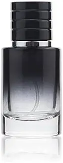[JJLFresheners] Black Perfume Atomizer Portable High-Grade Glass Spray 30ml Refillable Small Bottle Travel Cosmetics Outdoor Dispensing Mini Spray Bottle,Refillable Containers, Spray Bottles (1)