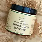 Premium Organic Whipped Raw African Shea Body Butter - Fun Scents 16oz