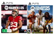 EA Sports Madden NFL 25 & College Football 25 PS5 Game Bundle