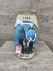New COBY CV-H56 Compact Folding Digital Stereo Headphones (2009) Free Shipping!!