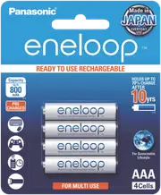 Eneloop AAA Rechargeable Batteries 4 Pack