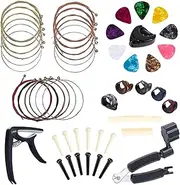 Labymos Guitar Accessories Kit Guitar Playing Maintenance Tool C Set