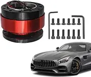 Steering Wheel Quick Release, Steering Wheel Quick Release Hub Adapter, Compact Detachable Adjustable Replacement for Automotive Boat Car Racing Truck Adventure