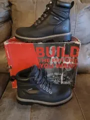 Wolverine Womens Floorhand Waterproof 6" Steel Toe Work Boot Black Sz 7.5 #897
