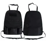 Car Back Seat Organizer Outdoor Car Seat Storage Bag Holder Bag Multi Pocket BLACK COLOR