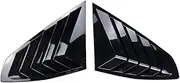 Car Styling Rear Window Louvers Compatible for BMW G24 G26 430i 430d M440i M440d i4 Gran Coupe 2021-2025 Rear Triangle Window Shade Spoiler