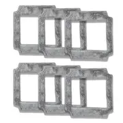 6Pcs LIECTROUX YW710 Fiber Mopping Cloths for Window Cleaning Robot