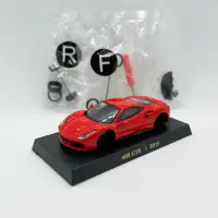 在飛比找蝦皮購物優惠-全新已組裝 1/64 Ferrari 488 GTB 法拉利