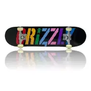 Grizzly Incite Black Complete High Quality Skateboard Premium Deck 7.75" New