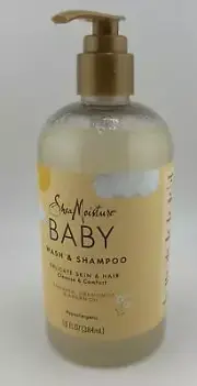 Baby Wash & Shampoo for All Skin Types Raw Shea,Chamomile & Argan Oil Baby Wash