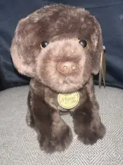 Aurora Miyoni Tots Chocolate Lab Puppy 8" Plush Brown Labrador Stuffed Animal!*