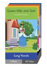 Nelson Phonics In a Box 3: Long Vowels Story Books X 10