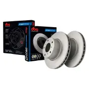 DBA Enshield Front Brake Rotors for Toyota Hilux KUN20 GGN25 LAN25 TGN26