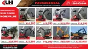 Mini diggers for sale