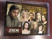 2007 INKWORKS JERICHO AUTOGRAPH REDEMPTION CARD AR1 ASHLEY SCOTT