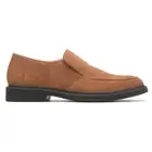 Hush Puppies Earl Mens Slip On Casual Fashion Smart Shoes Chestnut Brown