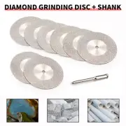 10Pc 40mm Diamond Cutting Discs Grinding Flat Wheel Cut Off Saw Blade With Shank